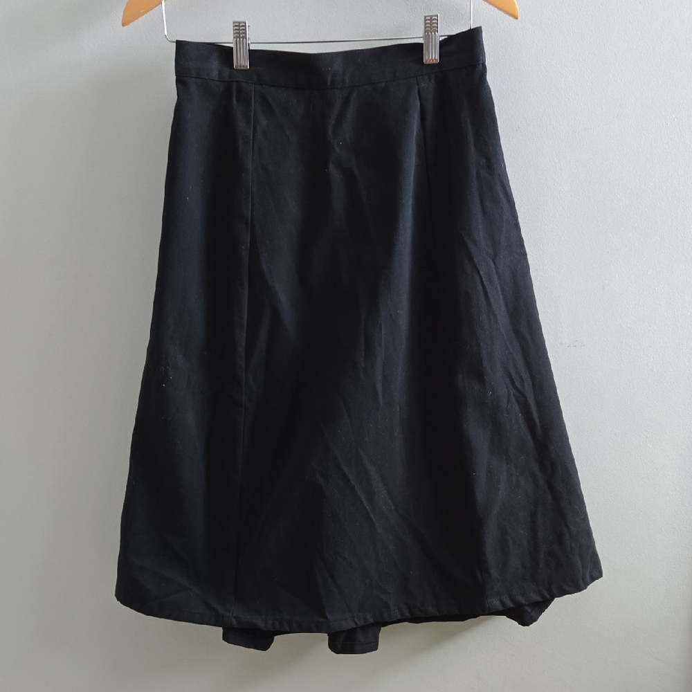 Black Scully Western A-Line Swing Skirt Size 4